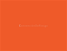 Tablet Screenshot of convencionderiesgo.com